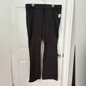 NWT Old Navy Charcoal Heather High Rise Pixie Flare Pants